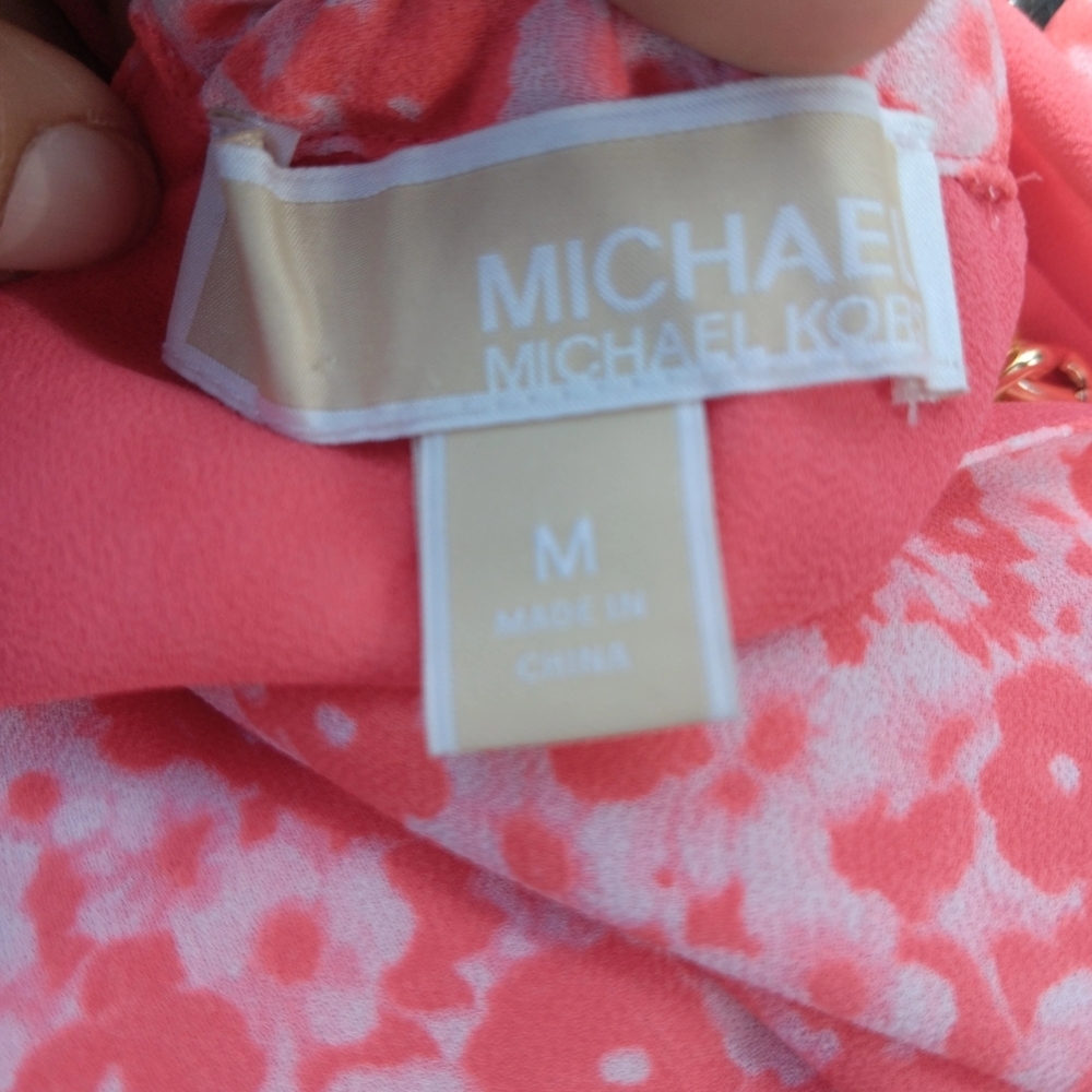 Michael Kors Pink High-Low Halter Sundress - Picture 4 of 6